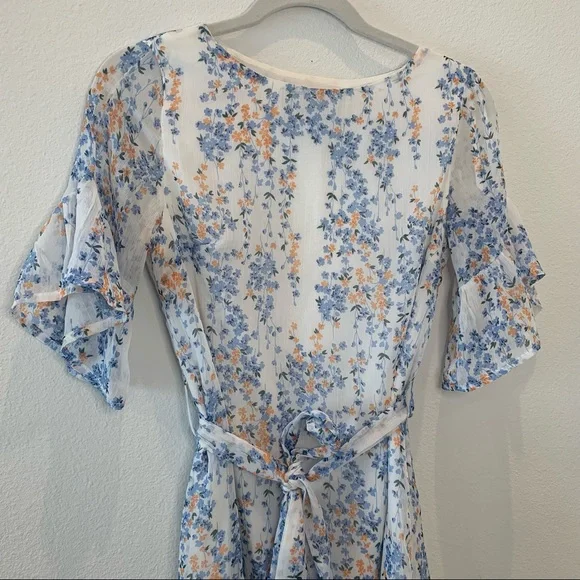 The Impeccable Pig Floral Short Sleeve Dress - Picture 3 of 5